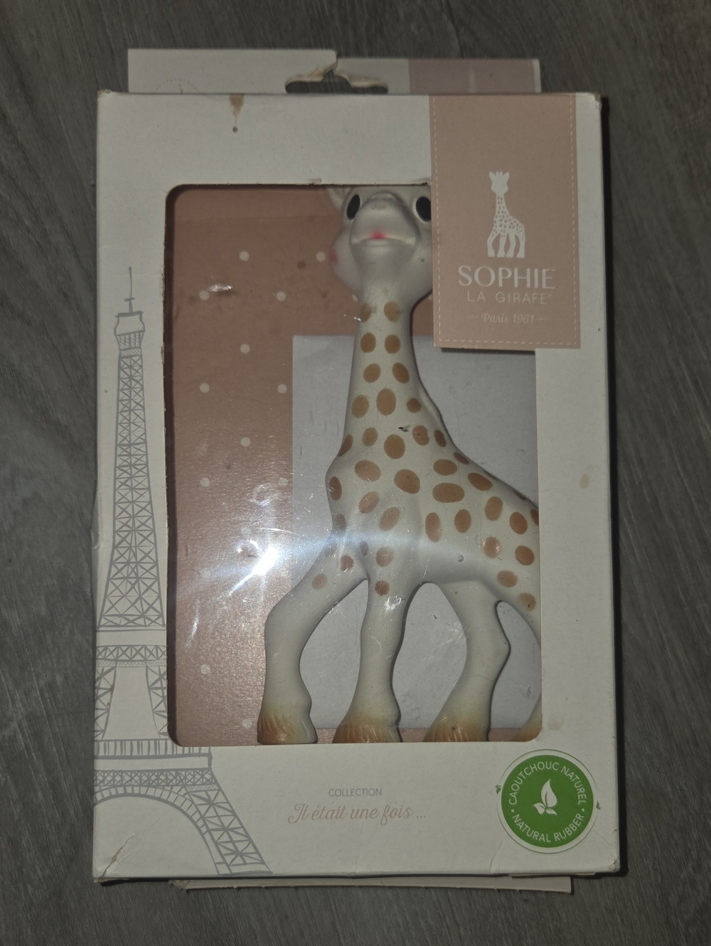 Classic Teether - Beige/White